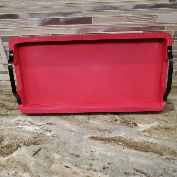 Beautiful Vintage Refurbished Serving Trey Hearth & Hand with Magnolia - Picture 2 of 11